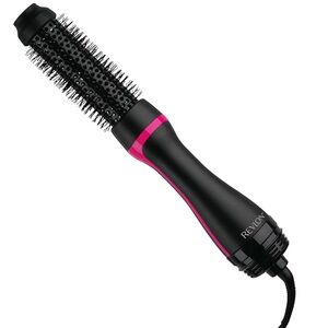 Revlon Black and Pink Hot Air Round Brush Styler